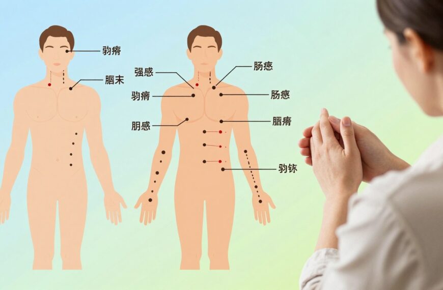 Akupresura punkty na stres