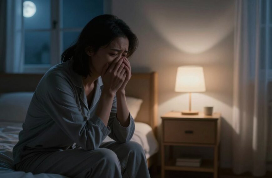 Ataki paniki w nocy objawy: jak odróżnić od koszmaru i problemów z sercem