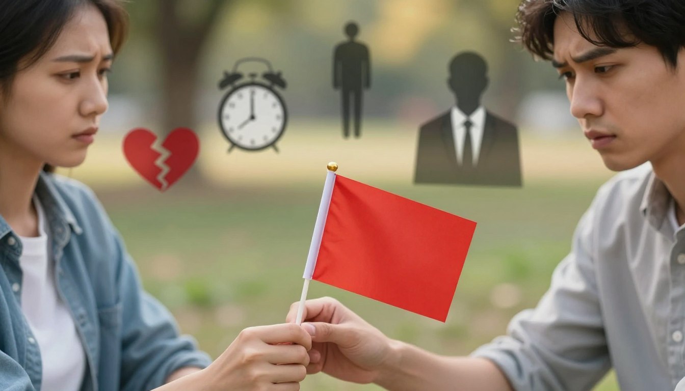 Czerwone flagi w związku