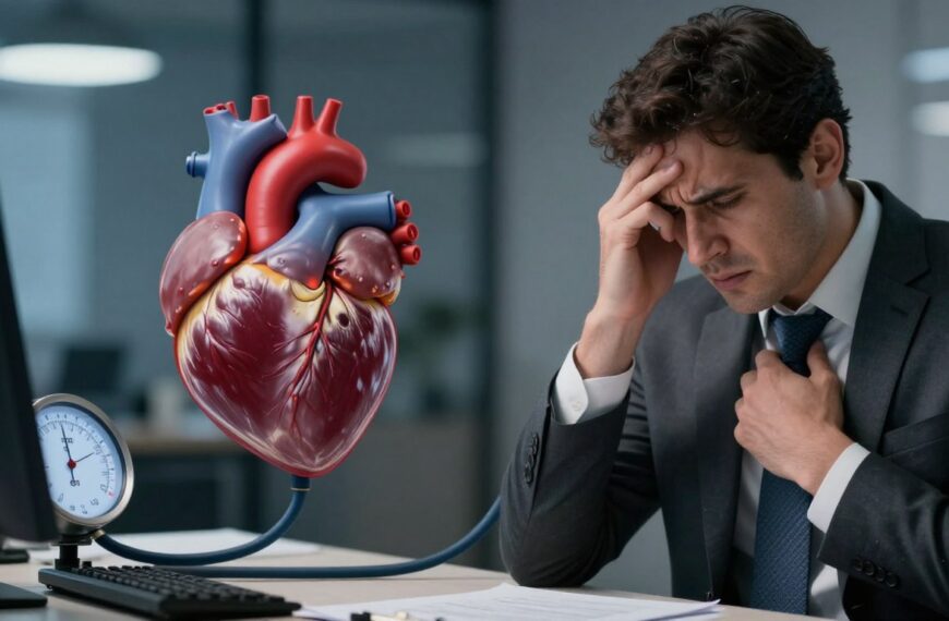 O ile stres podnosi ciśnienie