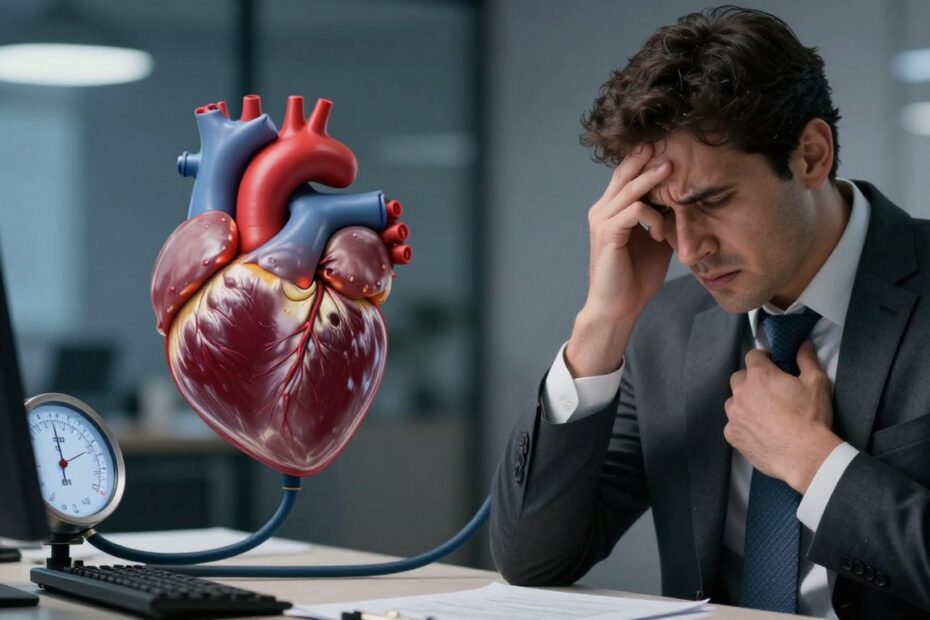 O ile stres podnosi ciśnienie