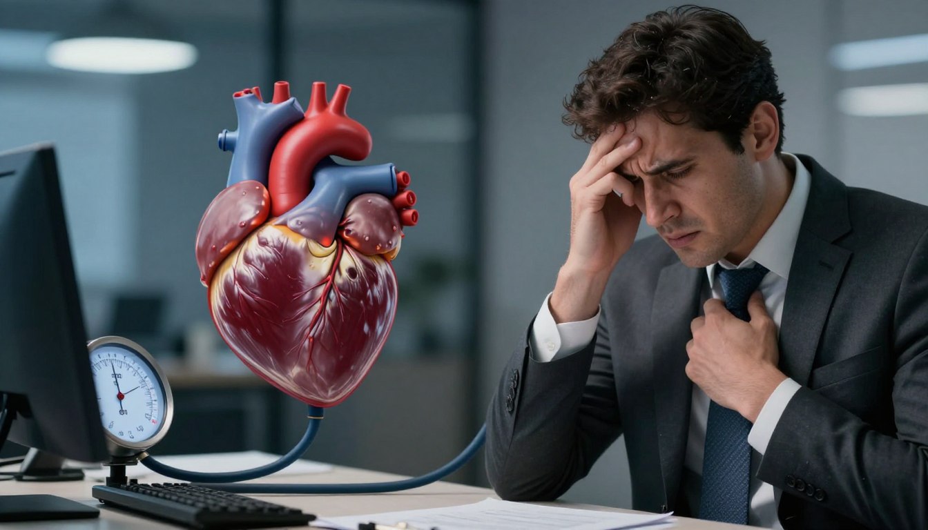 O ile stres podnosi ciśnienie