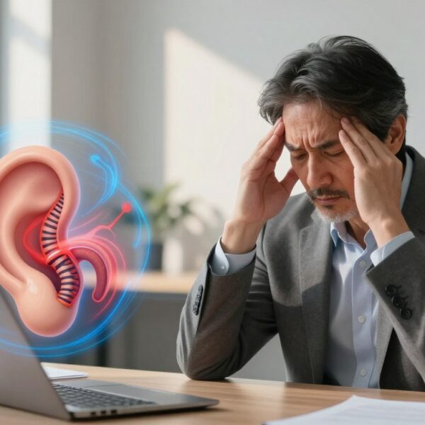 Zapalenie błędnika a stres – czy stres może nasilać zawroty głowy i objawy towarzyszące