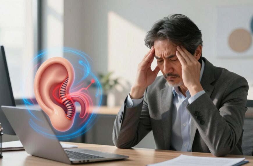 Zapalenie błędnika a stres – czy stres może nasilać zawroty głowy i objawy towarzyszące